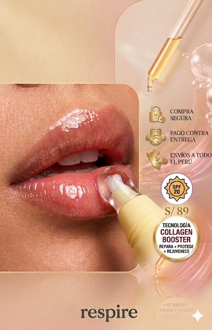 TRATAMIENTO DE LABIOS COLLAGEN BOOSTER RESPIRE